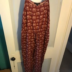 Long elephant romper